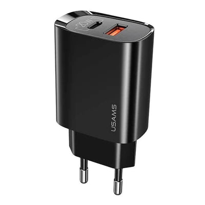 Usams US-CC121 T35 20W QC3.0 + PD3.0 Fast Charger Usams US-CC121 T35 20W QC3.0 + PD3.0 Fast Charger
